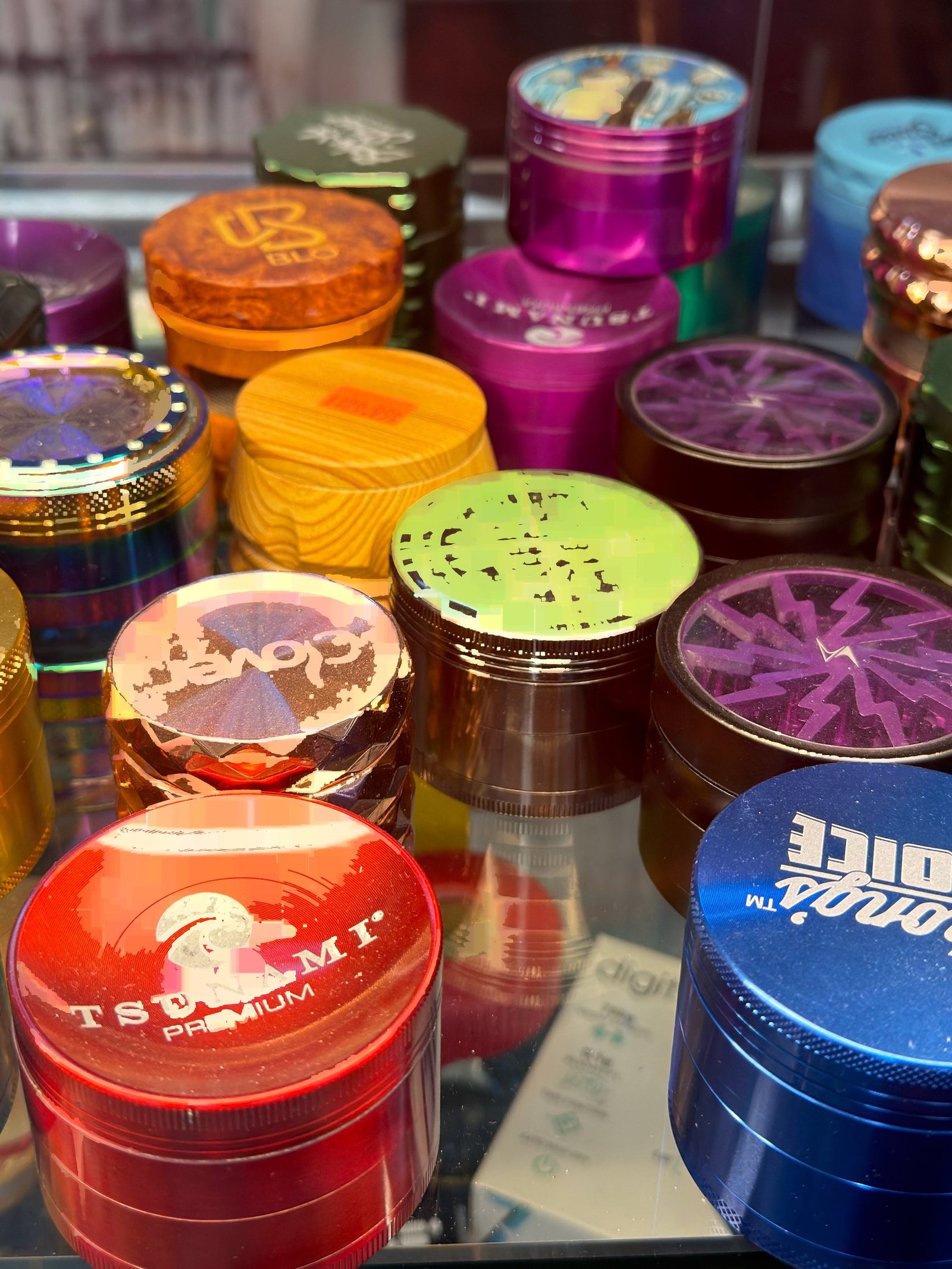 Grinders and torches