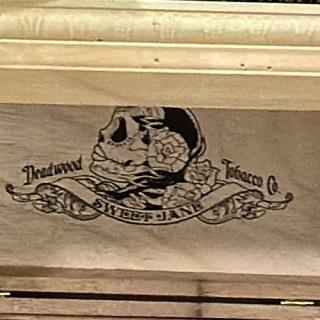 Deadwood Tobacco Co. Sweet Jane box on the shelf at Glen Smoke Shop