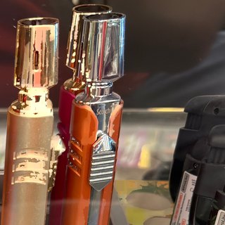 Scorch Torch Jet Torch Lighter, Orange Copper on the shelf at Glen Smoke Shop