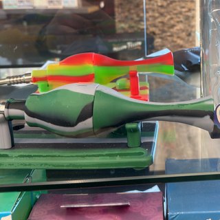 Camo Silicone Nectar Collector on the shelf at Glen Smoke Shop