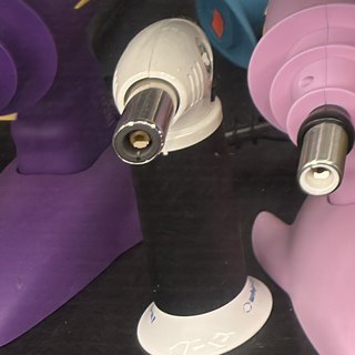 White Ribbed-Fin Torch Lighter on the shelf at Glen Smoke Shop