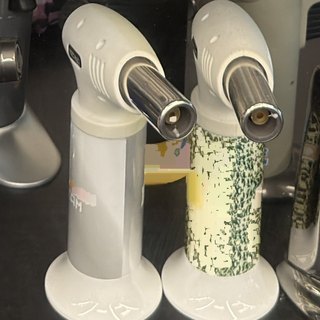 Pearlescent Novelty-Shape Torch Lighter on the shelf at Glen Smoke Shop