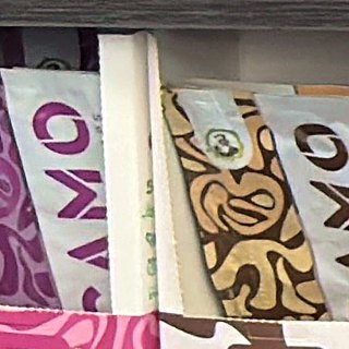 CAMO Blunt Wraps (5 wraps per pack) on the shelf at Glen Smoke Shop