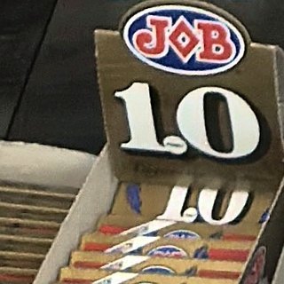 JOB 1.0 Rolling Papers on the shelf at Glen Smoke Shop