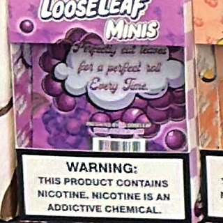 LooseLeaf Minis 'Perfect Roll' Wraps on the shelf at Glen Smoke Shop