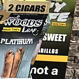 Sweet Woods Good Times Leaf Platinum on the shelf at Glen Smoke Shop