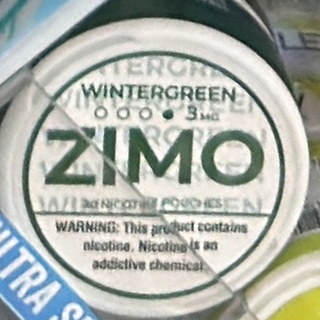 ZIMO Wintergreen nicotine pouches