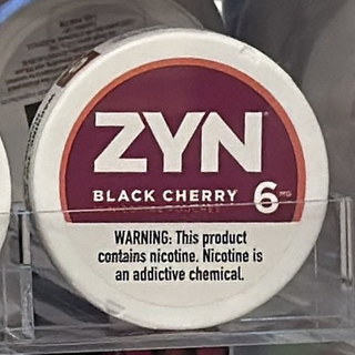 ZYN Black Cherry nicotine pouches