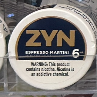 ZYN Espresso Martini nicotine pouches