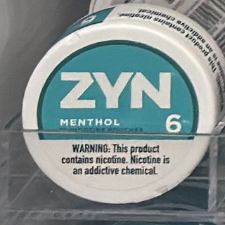 ZYN Menthol nicotine pouches
