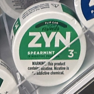 ZYN Spearmint nicotine pouches