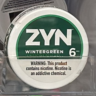 ZYN Wintergreen nicotine pouches