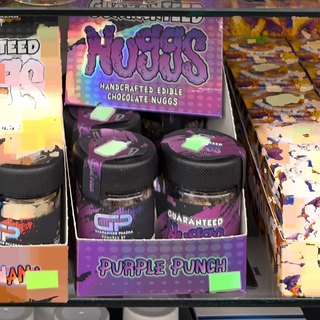 Guaranteed Pharma Nuggs Purple Punch on the shelf at Glen Smoke Shop