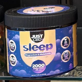JustCBD Raspberry on the shelf at Glen Smoke Shop