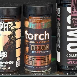 Torch Diamond Drops Juicy Mango on the shelf at Glen Smoke Shop