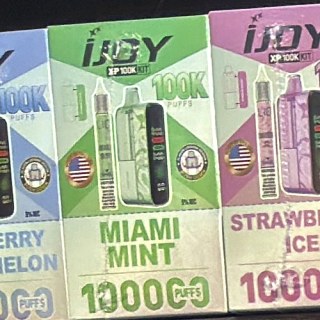 IJOY XP 100K Miami Mint on the shelf at Glen Smoke Shop